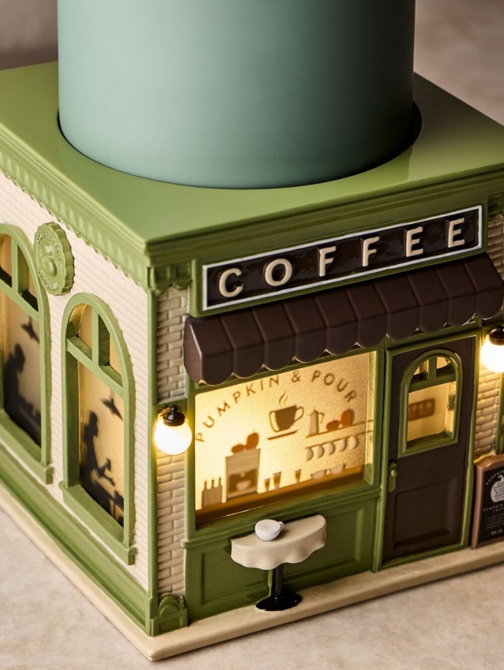 Bath & Body Works Coffee Shop/Bookstore Candle Holder
